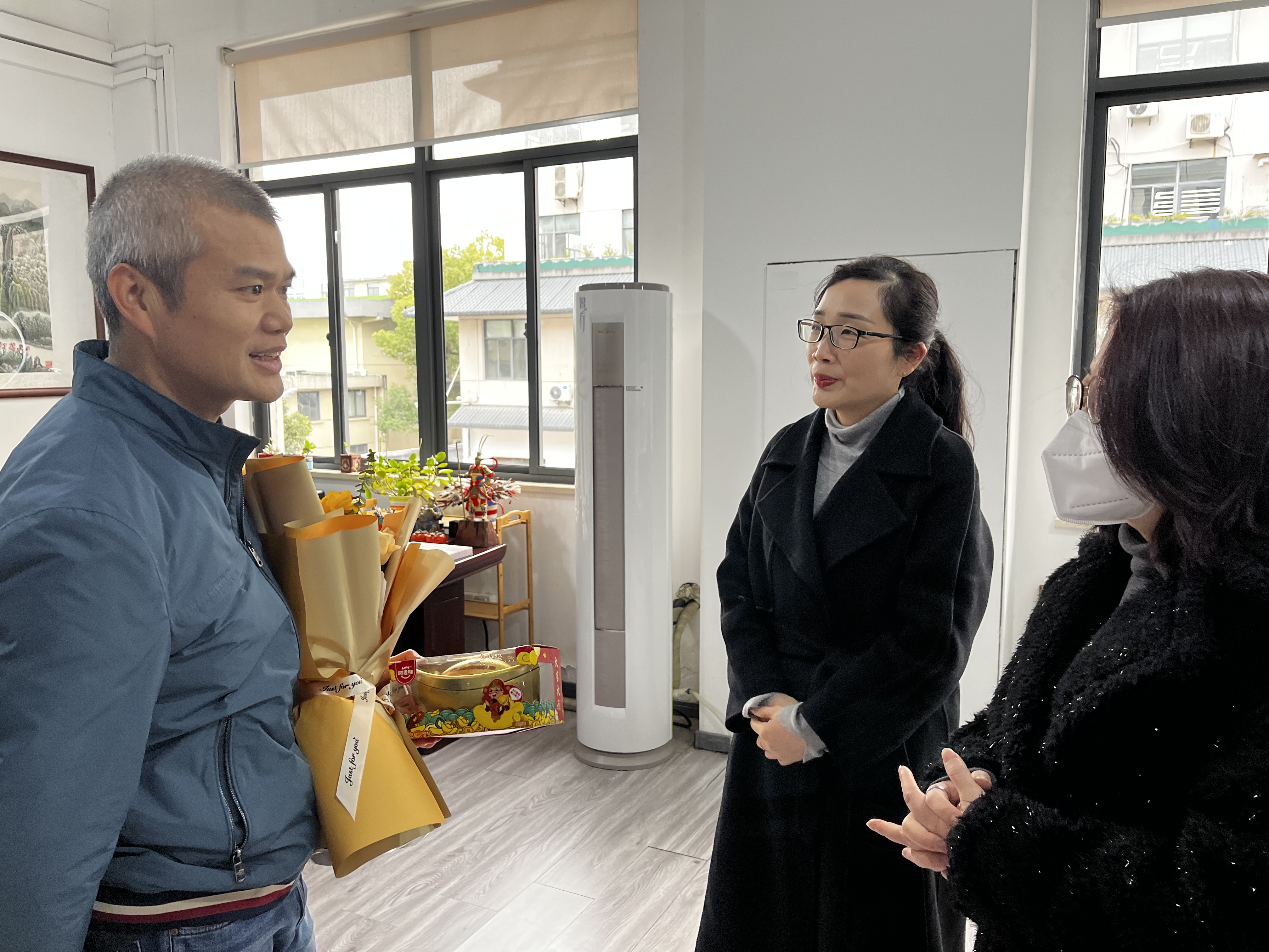 问需访企业、促膝话发展——WPK(微扑克)文创集团开展新春企业走访活动